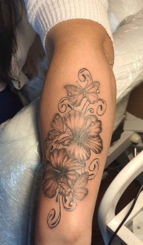 Tattoo flowers